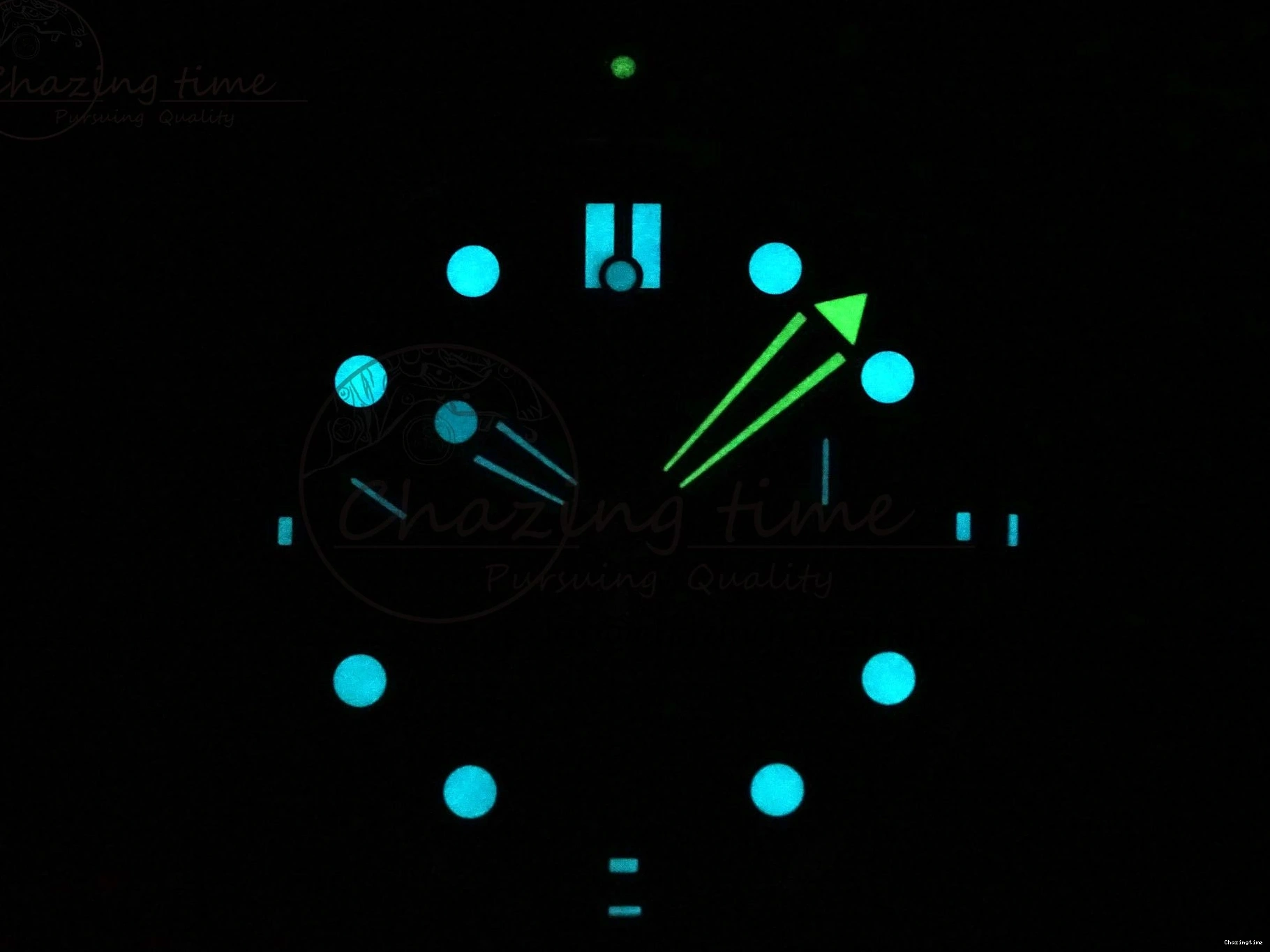 0111 Seamaster 300m Chrono SS YG OMF 1:1 Best Edition Blue Dial on SS YG Bracelet A Popular 7685